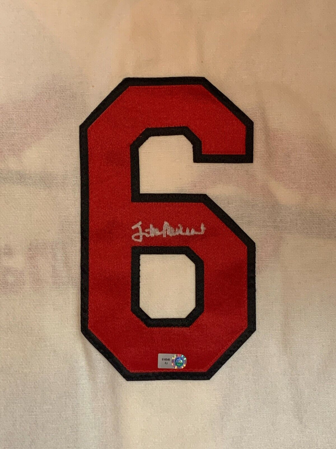 Stan Musial Signed Authentic 1944 Mitchell & Ness Cardinals Jersey MLB Holo COA Image 5