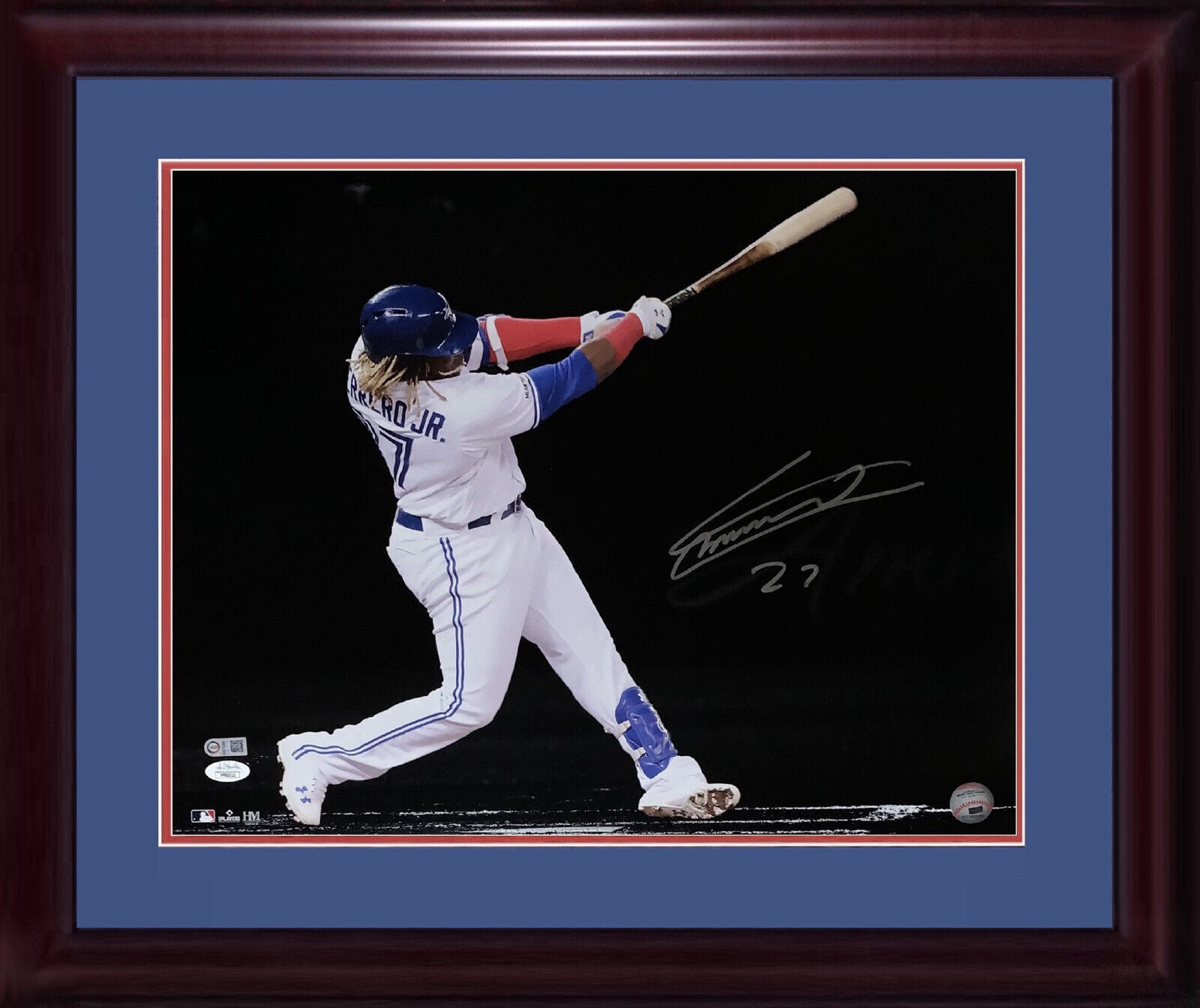 Vladimir Guerrero Jr Autographed Toronto Blue Jays 16x20 Photo