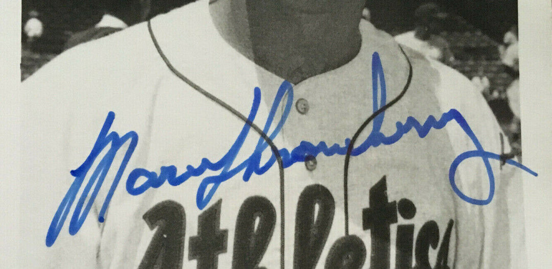 Marv Throneberry Signed 4x6 photo Mint Autograph 1962 Mets CBM COA Image 2