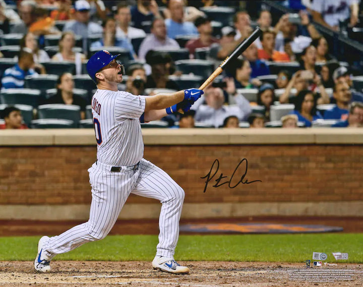 Pete Alonso signed 16x20 53rd HR Photo Mets Mint Autograph MLB Holo Fanatics COA Image 1