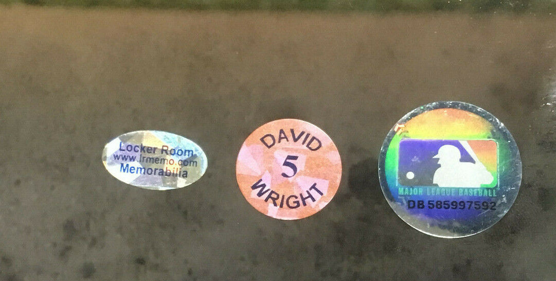 David Wright MLB Memorabilia, David Wright Collectibles, Verified Signed David  Wright Photos