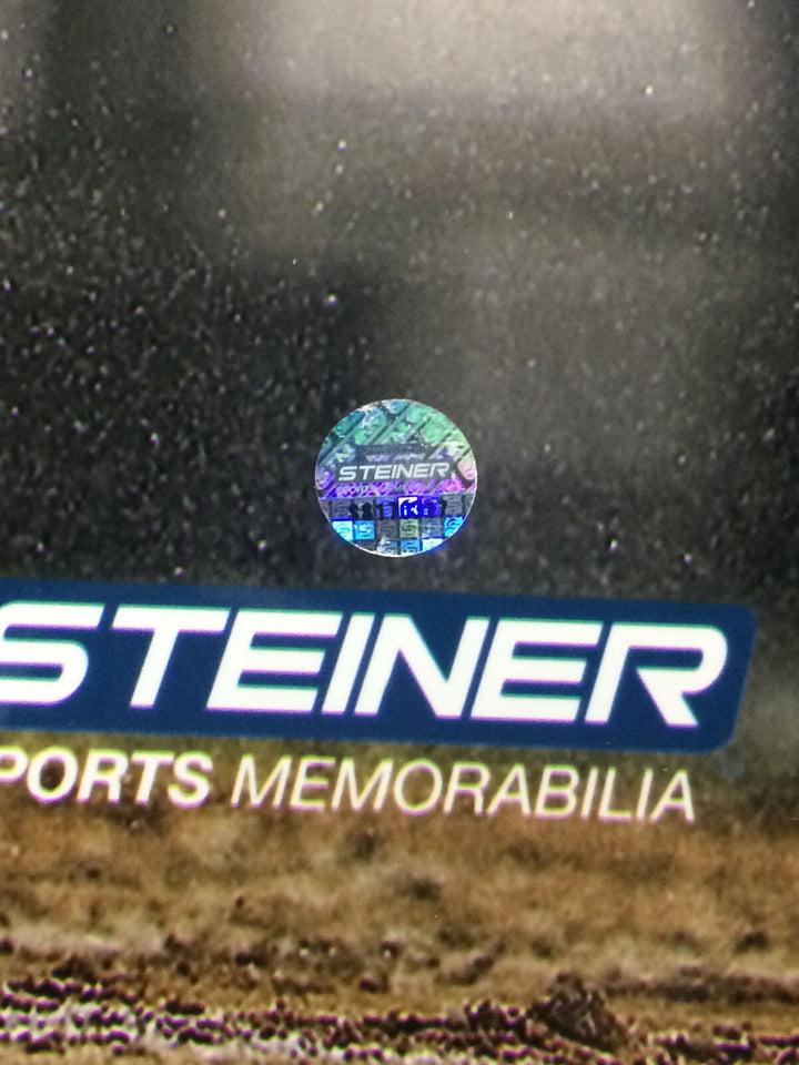 Gary Sanchez signed 16x20 spotlight photo framed Yankees coin auto Steiner COA Image 3