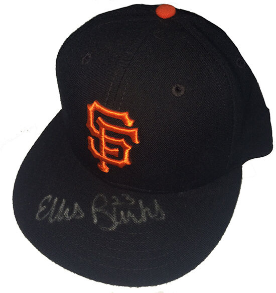 Ellis Burks Signed  San Francisco Giants New Era Authentic Hat Autograph cbm COA Image 2