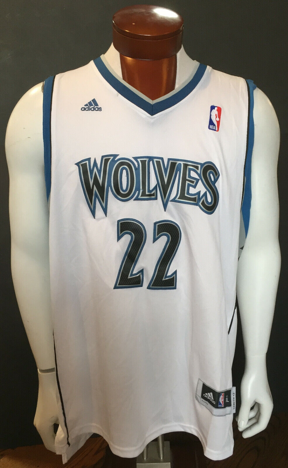 Andrew Wiggins Signed Timberwolves Basketball Jersey INS ROY 2015 Autograph JSA Image 7
