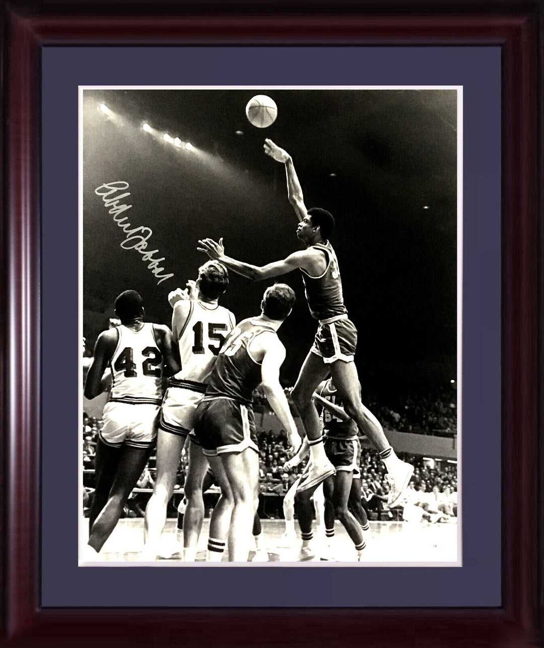 Kareem Abdul Jabbar signed 16x20 UCLA Photo framed mint autograph HOF OA COA Image 1