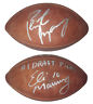 Peyton manning  Eli Manning Signed #1 Draft Picks Insc NFL Football autograph MM Image 1