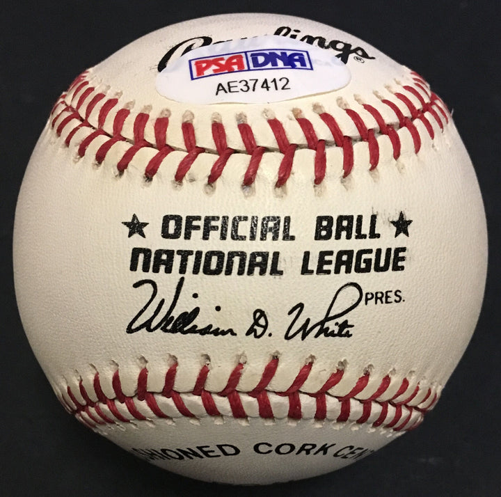 Joe Theismann Redskins QB signed Official NL Baseball autograph PSA/DNA COA RARE Image 3