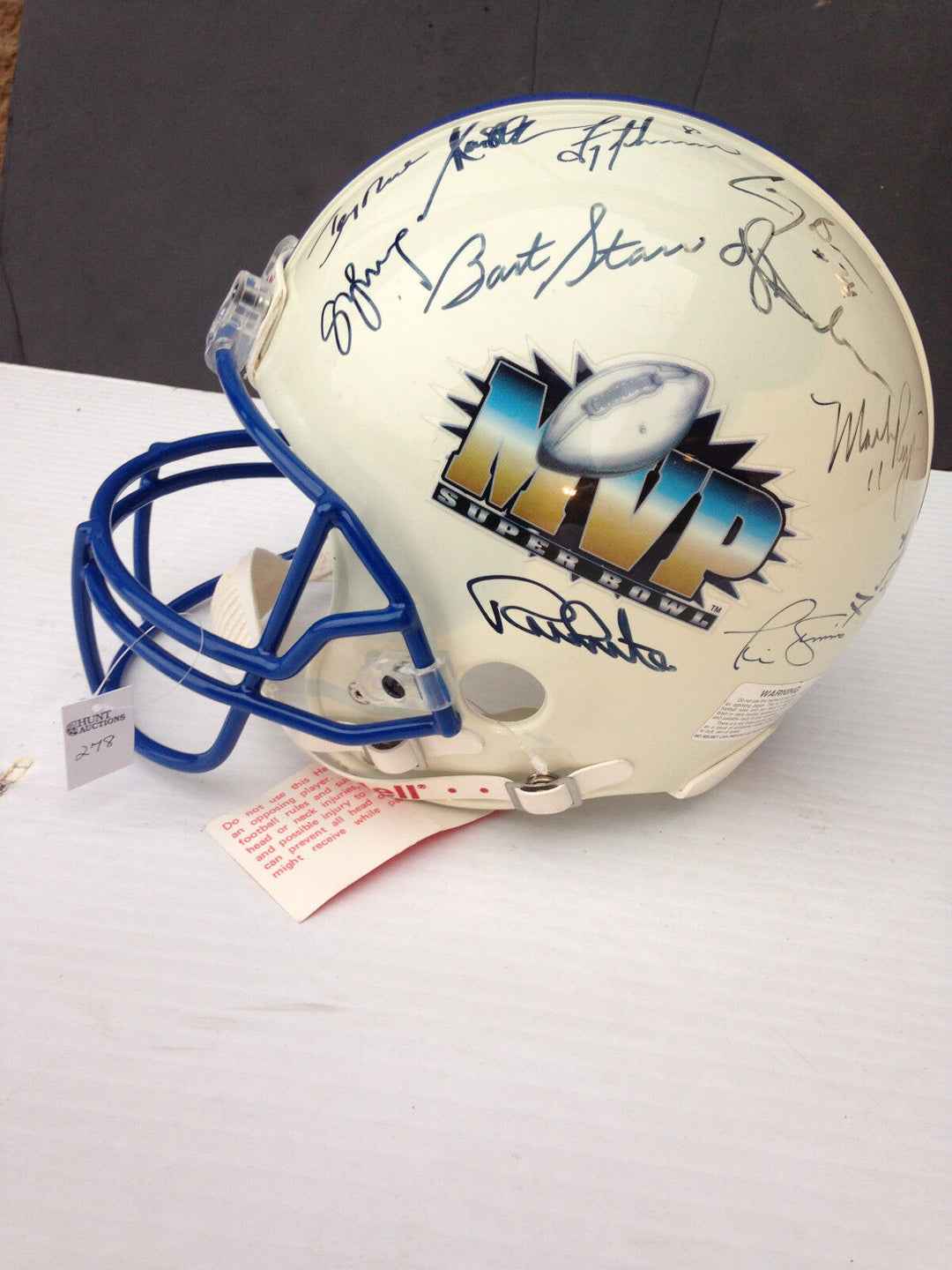 Super Bowl MVP signed ProLine helmet 23 auto Montana Rice Aikman E SMITH STEINER Image 6