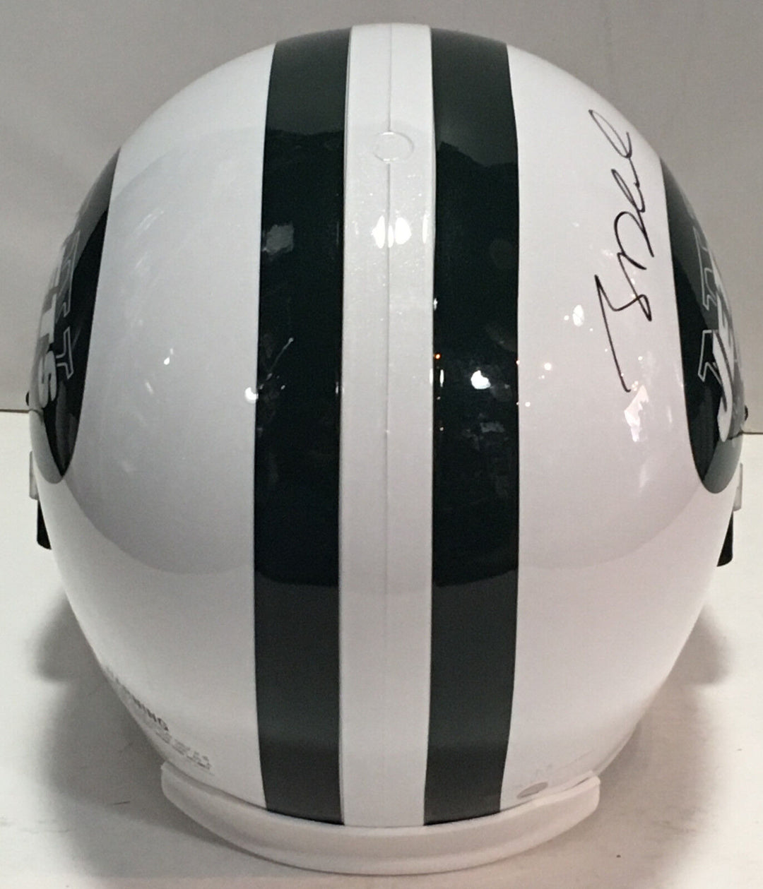 Sam Darnold Jets 1st round pick signed FS Replica helmet rookie auto steiner COA Image 6