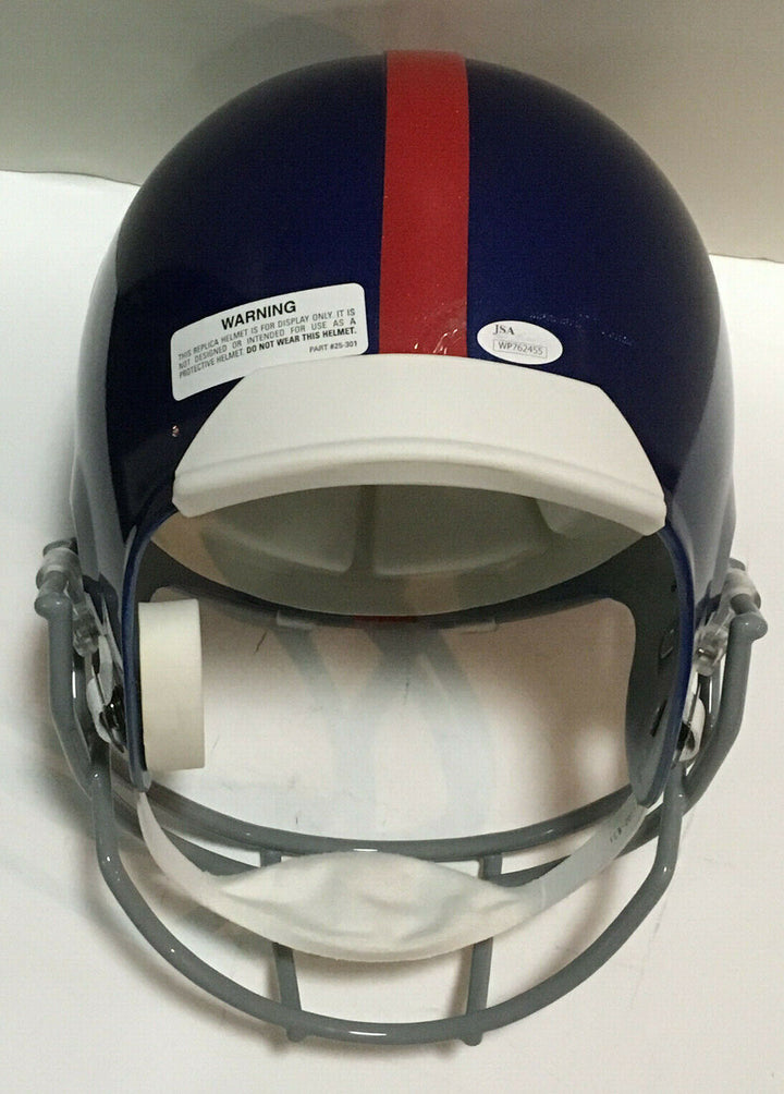 Evan Engram signed FS NY Giants Football Helmet Rookie Autograph JSA COA Image 8