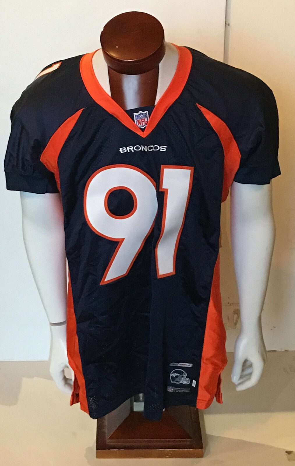 Chester McGlockton signed #91 Reebok Pro Denver Broncos jersey autogra –  CollectibleXchange