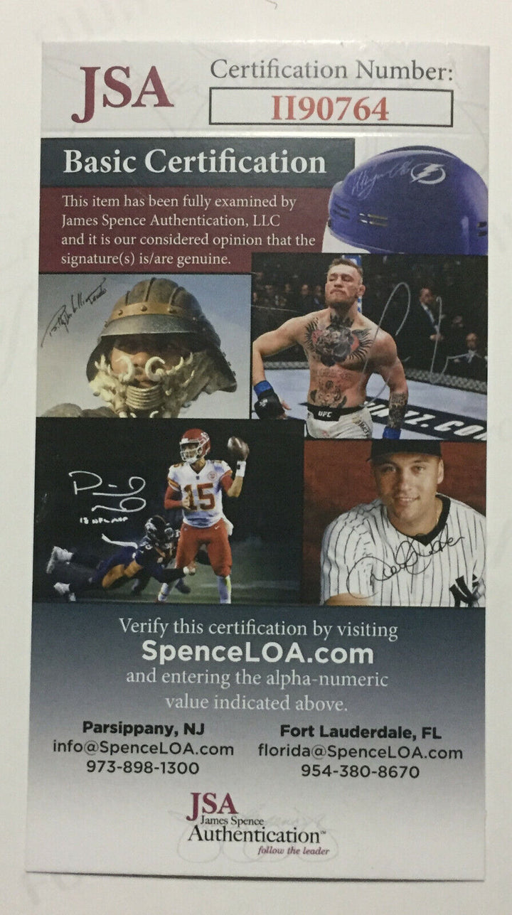 Rob Gronkowski Buccaneers Signed 11x14 Patriots photo framed autograph JSA COA Image 4