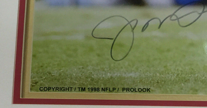 Joe Montana 49ers signed 16x20 Celebration photo Framed Autograph HOF Steiner Image 2