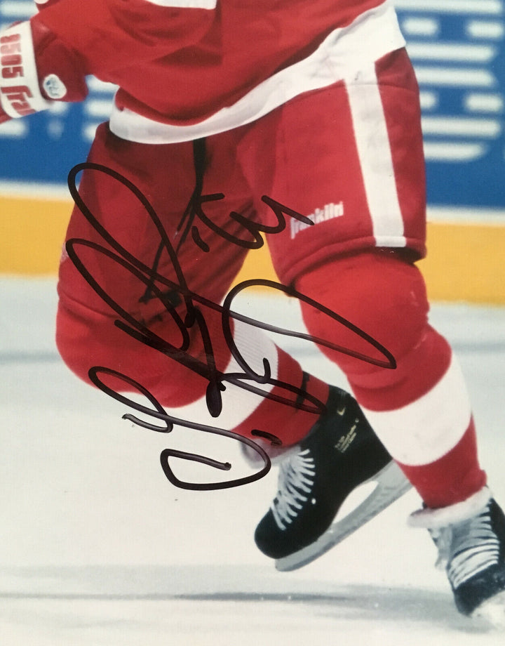 SERGEI FEDOROV Red Wings signed 8x10 photo Autograph PSA COA Image 2