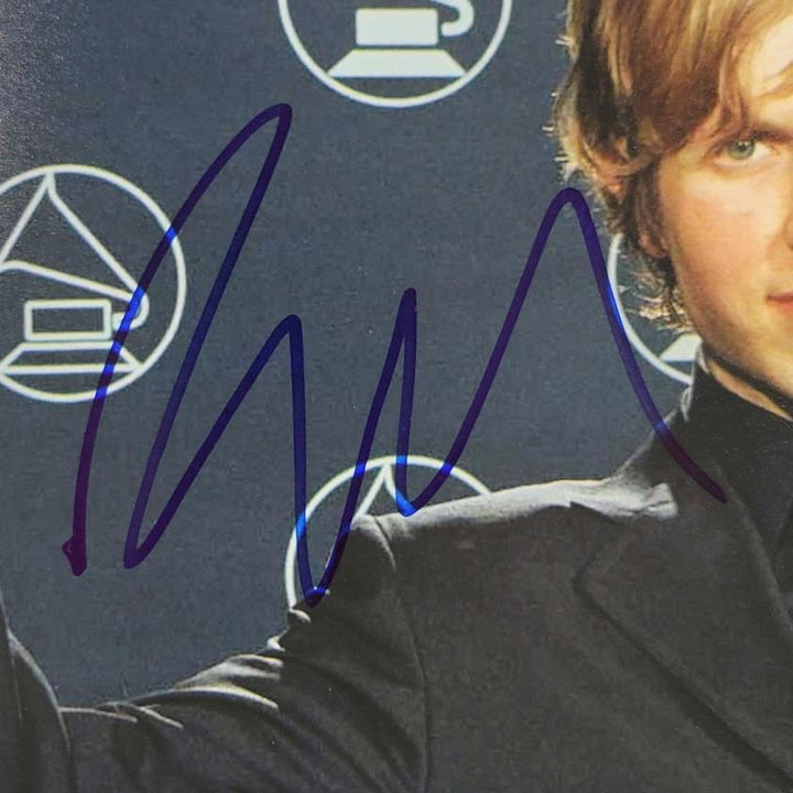 Beck Hansen signed 11x14 photo Singer musician autograph (B)  Beckett BAS Holo Image 3