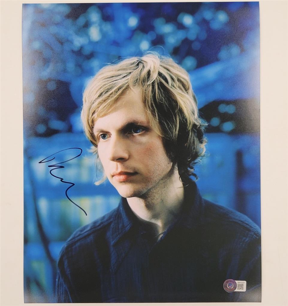 Beck Hansen signed 11x14 photo Singer musician autograph (C)  Beckett BAS Holo Image 1