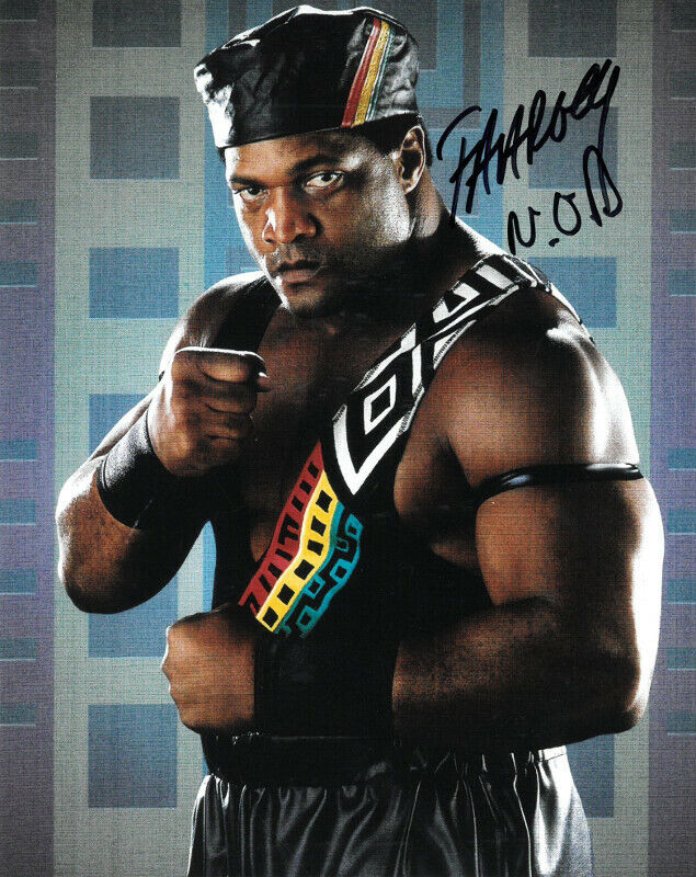 Faarooq signed WWE Wrestling 8x10 Photo NOD (Nation of Domination) Ron Simmons Image 3