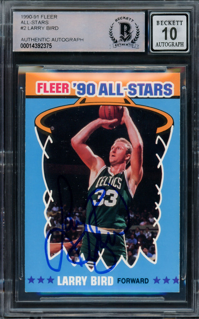 1989-90 Hoops Basketball #150 Larry Bird Boston Celtics Official NBA  Trading Card