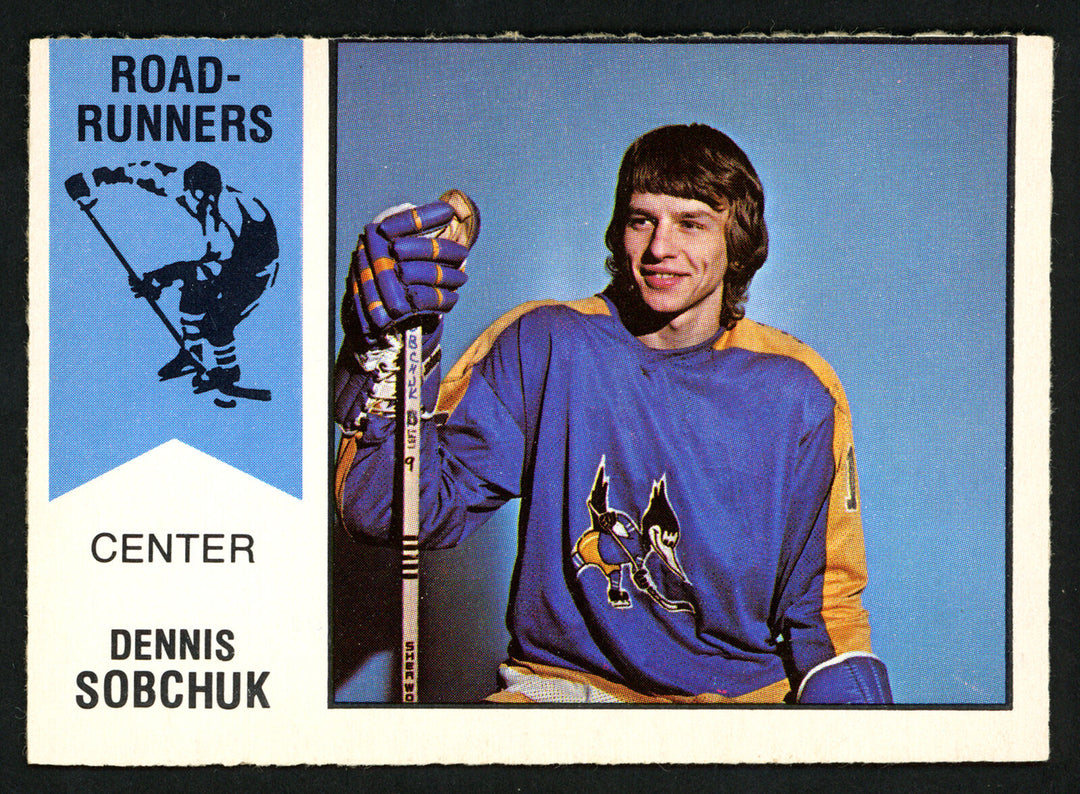 Dennis Sobchuk Autographed 1974-75 WHA OPC Card Phoenix Roadrunners 151919 Image 3
