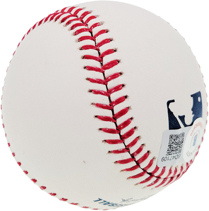 NOLAN RYAN AUTOGRAPHED SIGNED MLB BASEBALL TEXAS RANGERS "K-KING" BECKETT 201275 Image 7