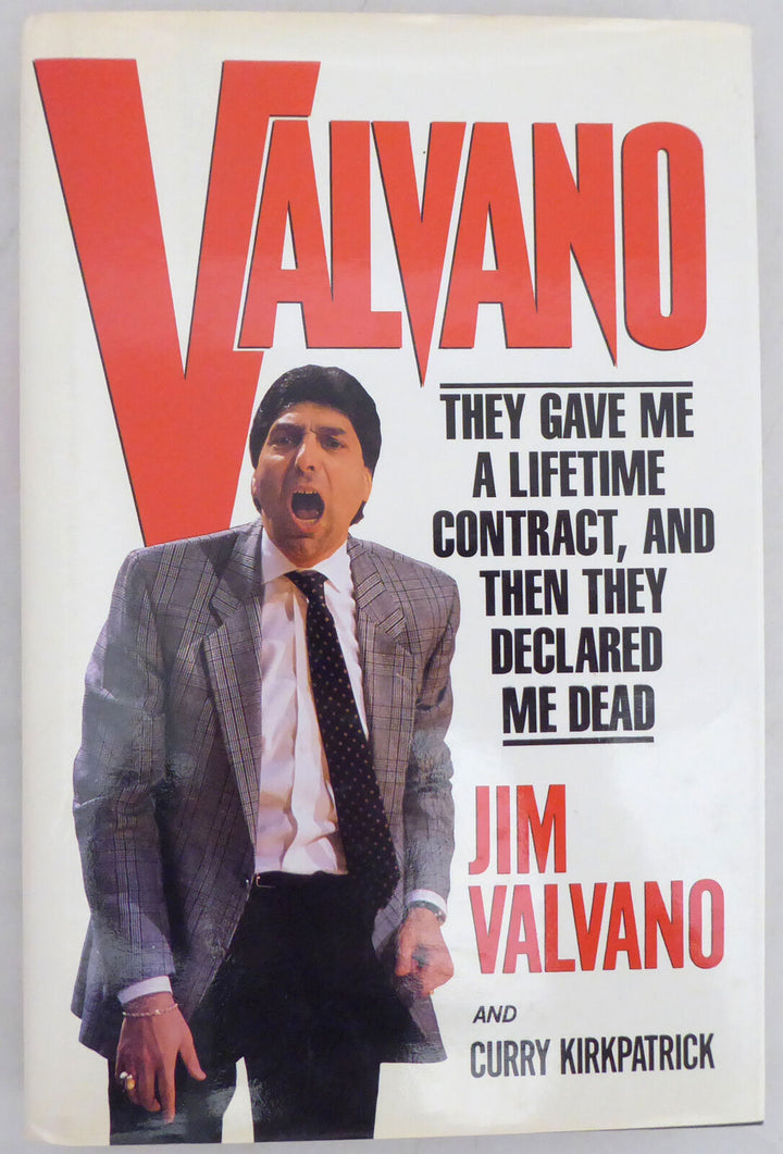 Jim Valvano Autographed Book "To Josh" Beckett A34689 Image 2