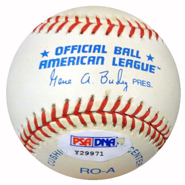 Brandon Knight Autographed Signed AL Baseball Yankees, Mets PSA/DNA #Y29971 Image 2