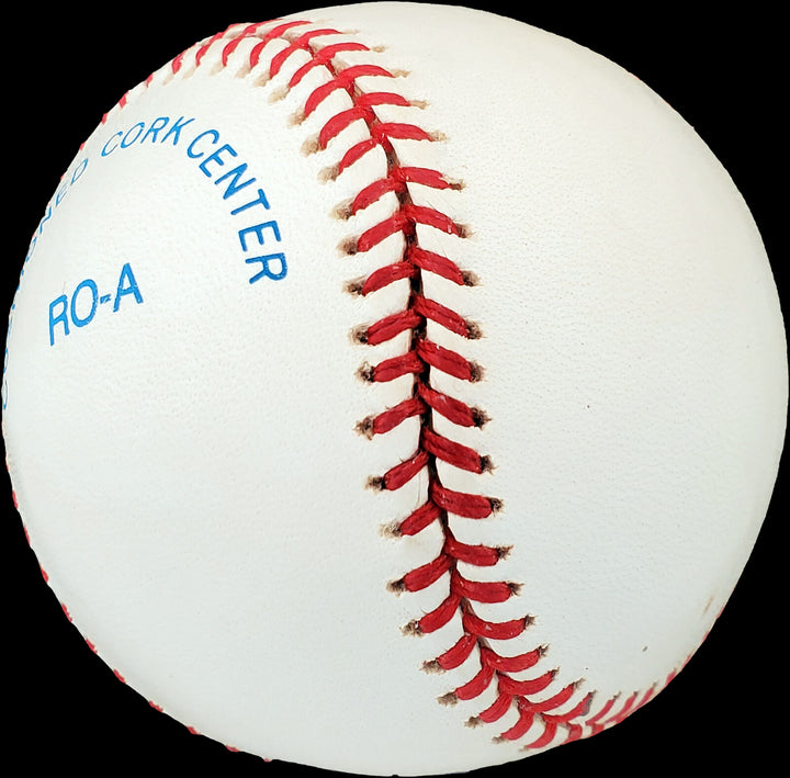 Al Brancato Autographed Signed AL Baseball Philadelphia A's Beckett V68357 Image 4