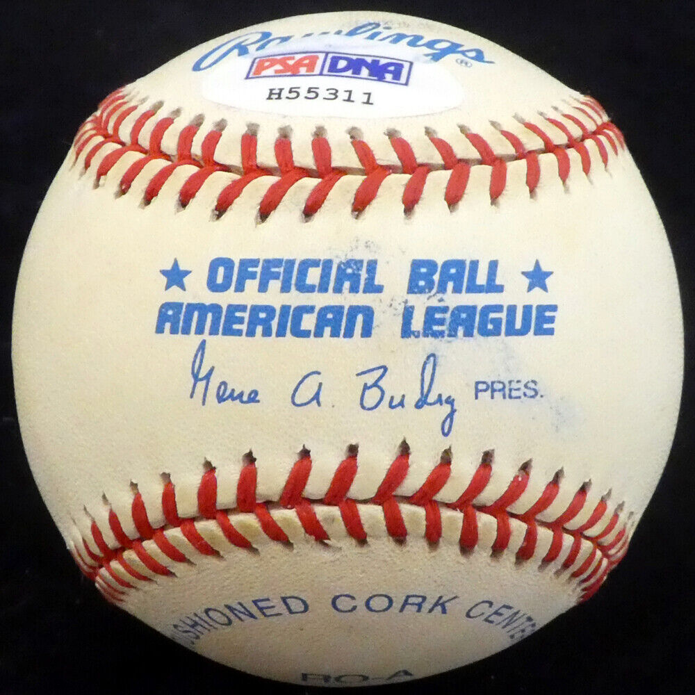 Joe "Oates" DeMaestri Autographed AL Baseball "1961 World Champs" PSA/DNA H55311 Image 6