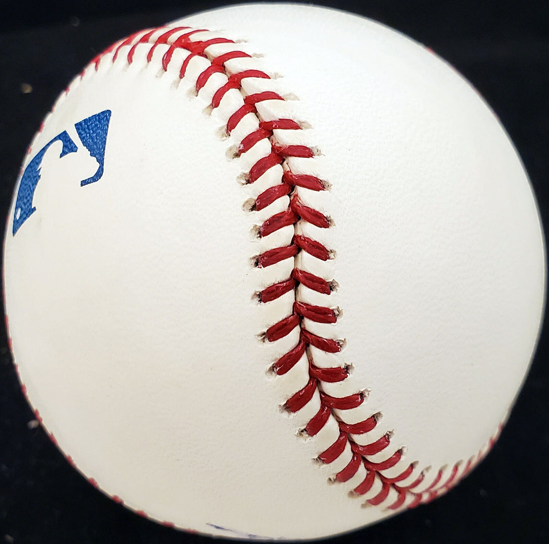 Carl Miles Autographed Signed MLB Baseball Philadelphia A's Beckett V68196 Image 3