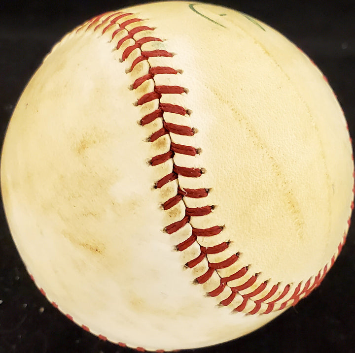 Dave Duncan Autographed Spalding Baseball A's, Vintage Signature Beckett Y93198 Image 7