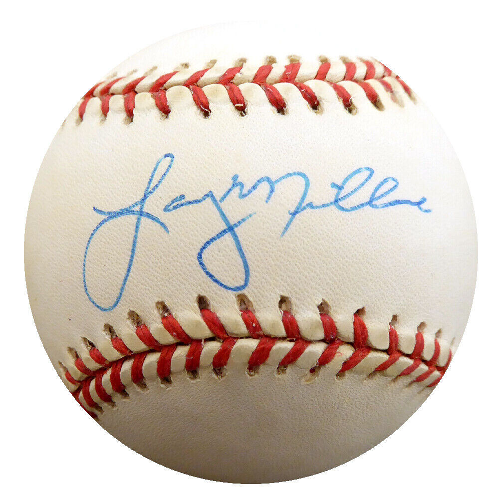Larry Milbourne Autographed AL Baseball Yankees, Mariners Beckett COA F27253 Image 3