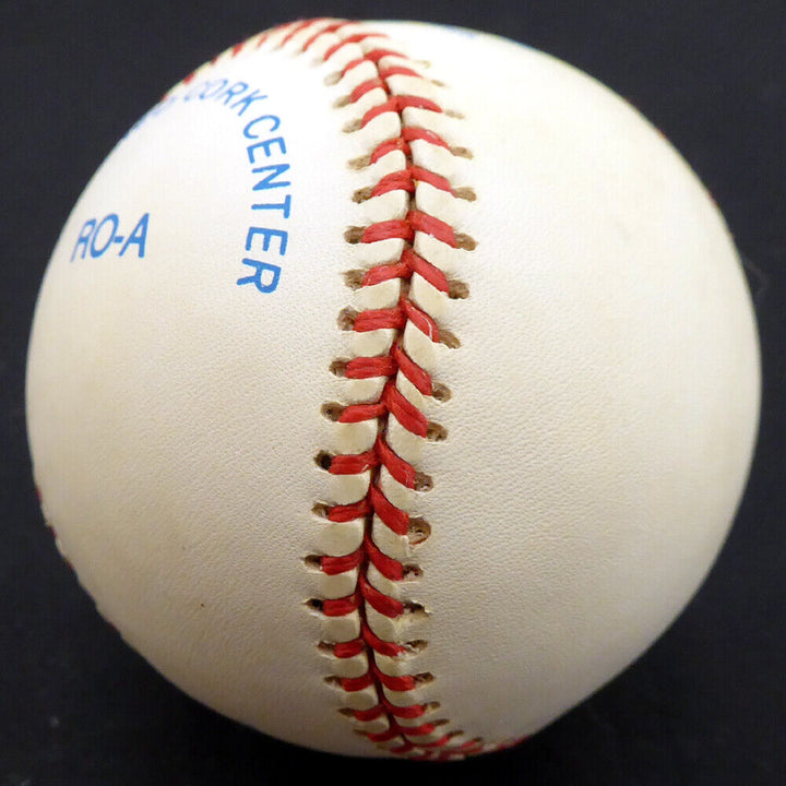 Larry Milbourne Autographed AL Baseball Yankees, Mariners Beckett COA F27253 Image 5