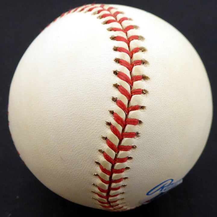 Larry Milbourne Autographed AL Baseball Yankees, Mariners Beckett COA F27253 Image 6