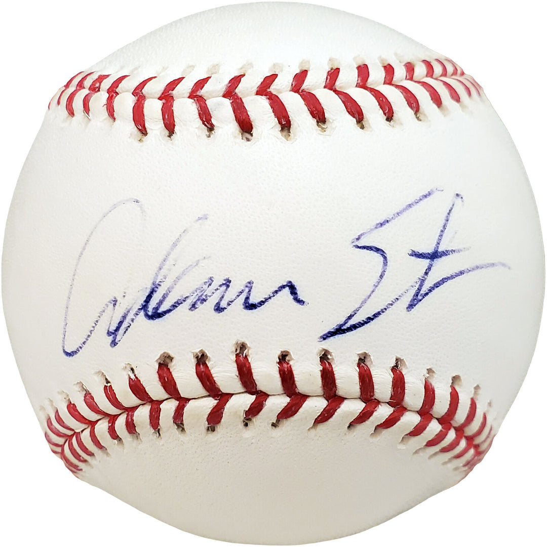 Adam Eaton Autographed Signed MLB Baseball 2008 Phillies Beckett V68207 Image 1