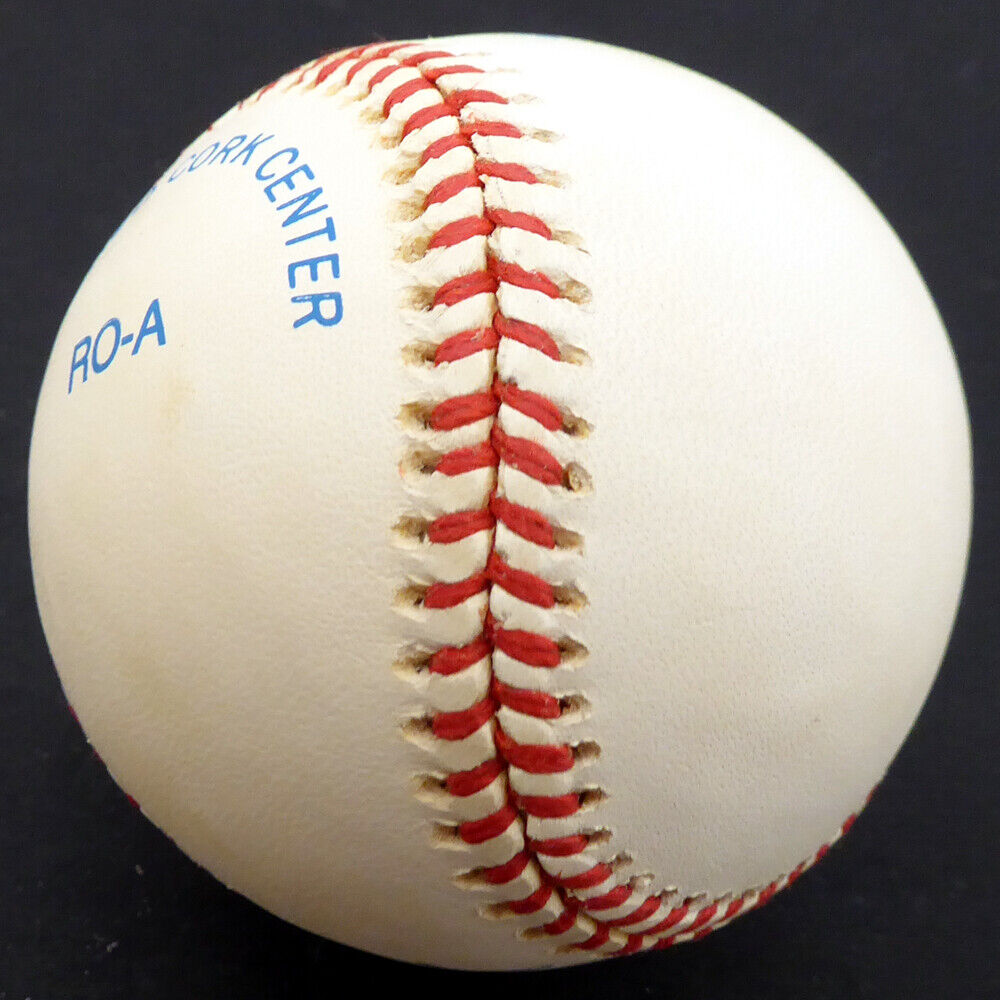 Larry Milbourne Autographed AL Baseball Yankees, Mariners Beckett COA F27254 Image 3