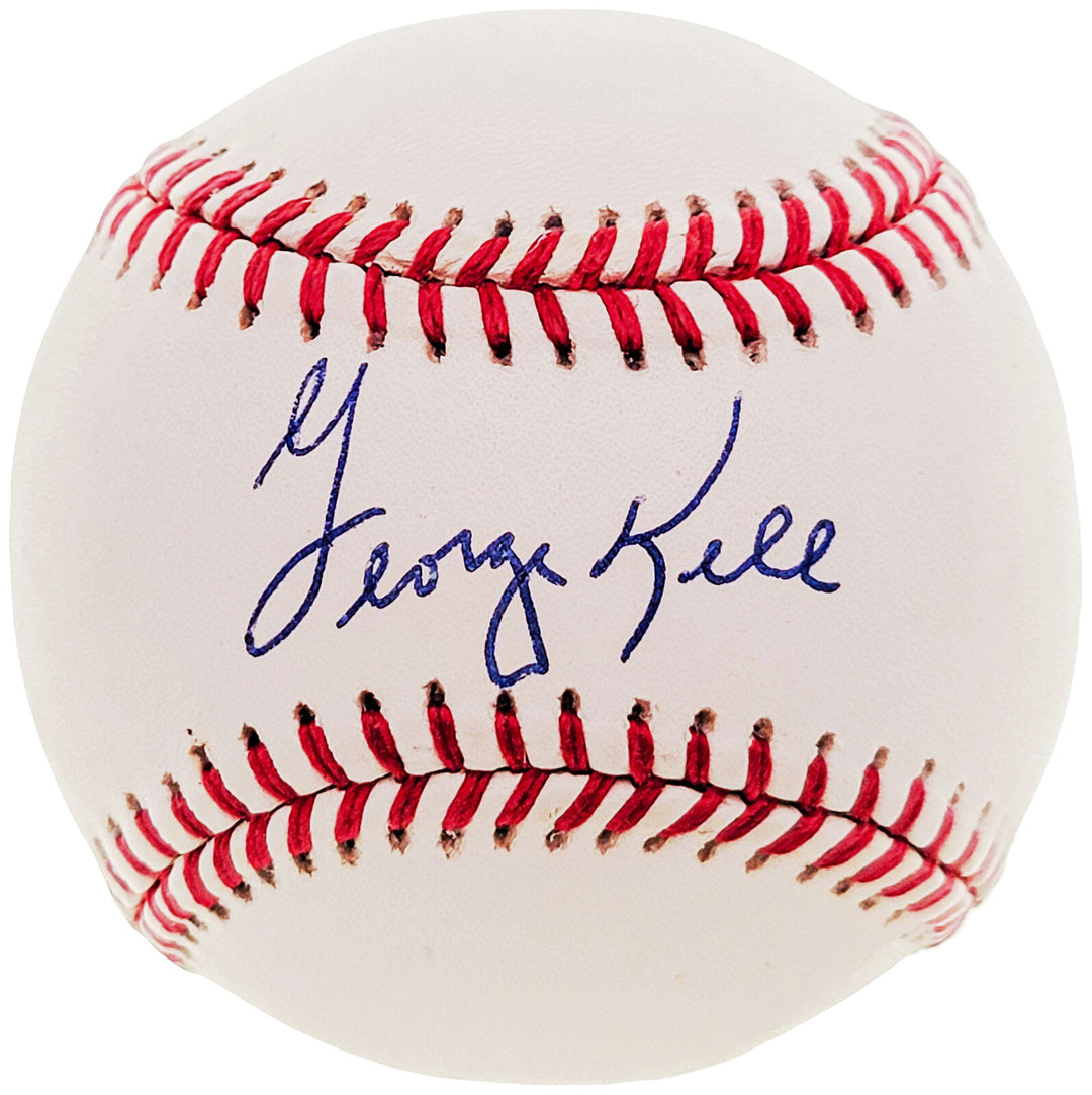 George Kill Autographed Official AL Baseball Detroit Tigers Beckett BAS #F29252 Image 3