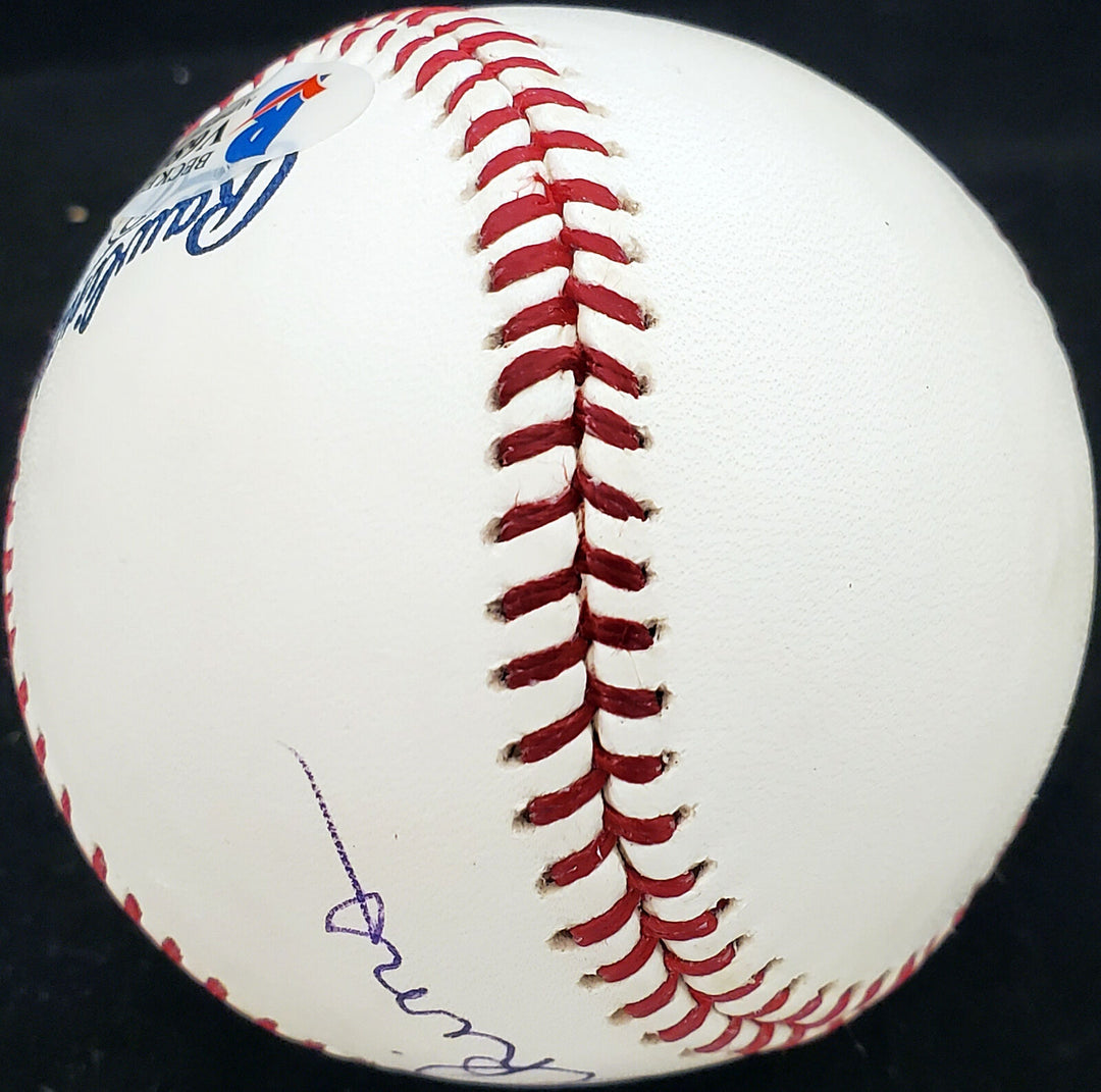 Bobby Wilkins Autographed Signed MLB Baseball Philadelphia A's Beckett V68099 Image 7