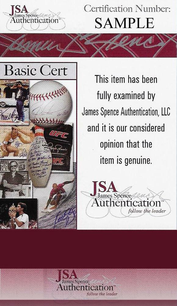 Joe Astroth Autographed Signed AL Baseball Philadelphia A's JSA #C23080 Image 7