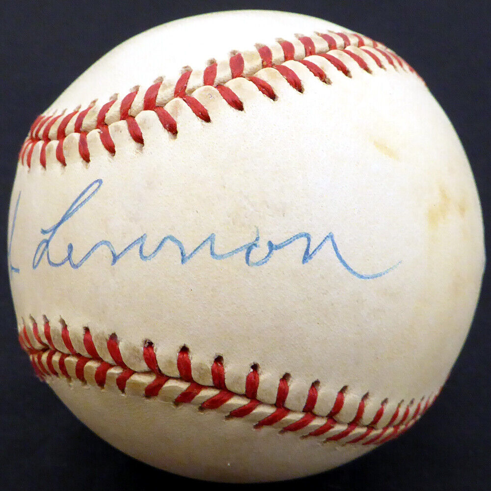 Bob Lennon Autographed Signed NL Baseball New York Giants Beckett BAS #F29952 Image 3