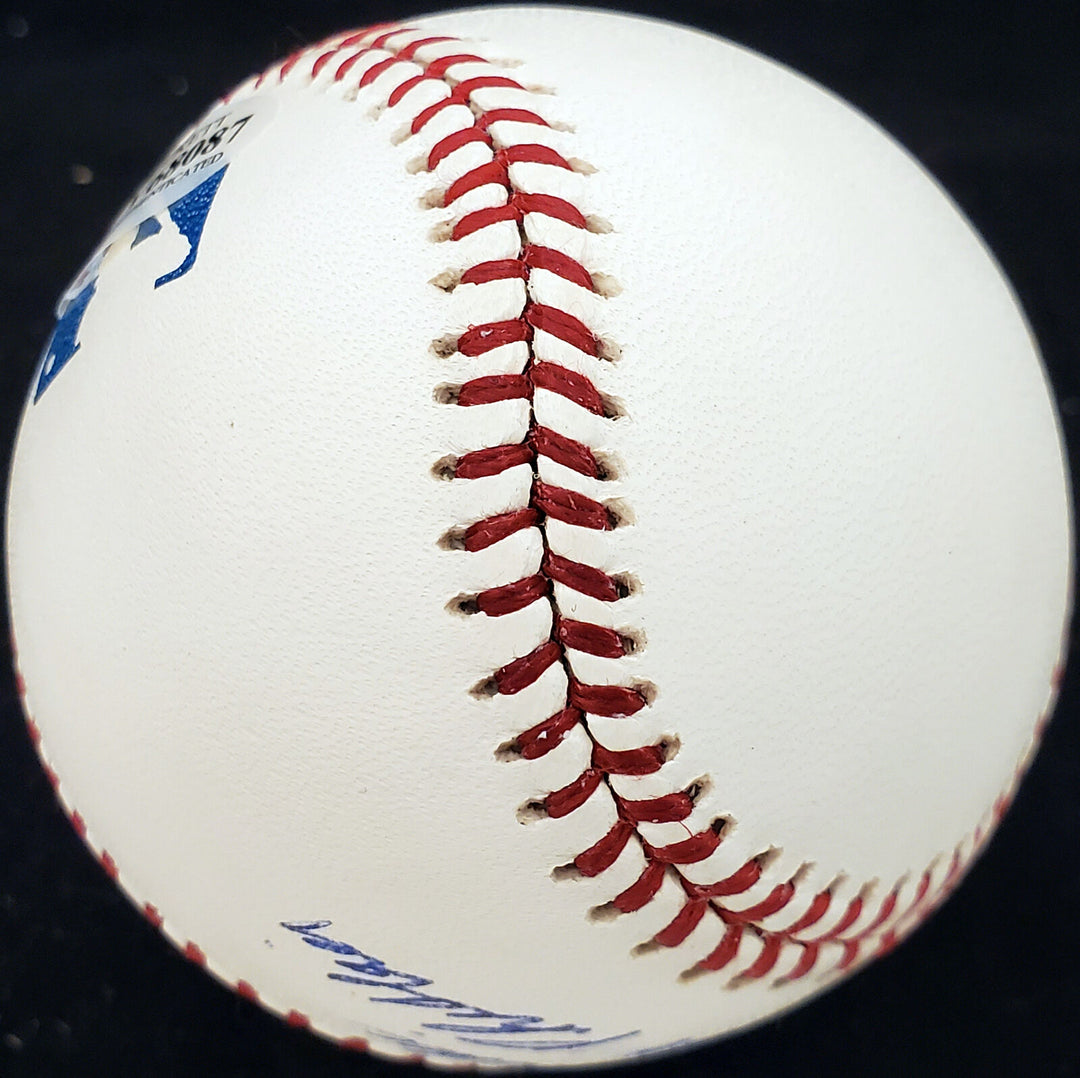 Ed Bouchee Autographed MLB Baseball Phillies "1956-60 Phillies" Beckett V68087 Image 3