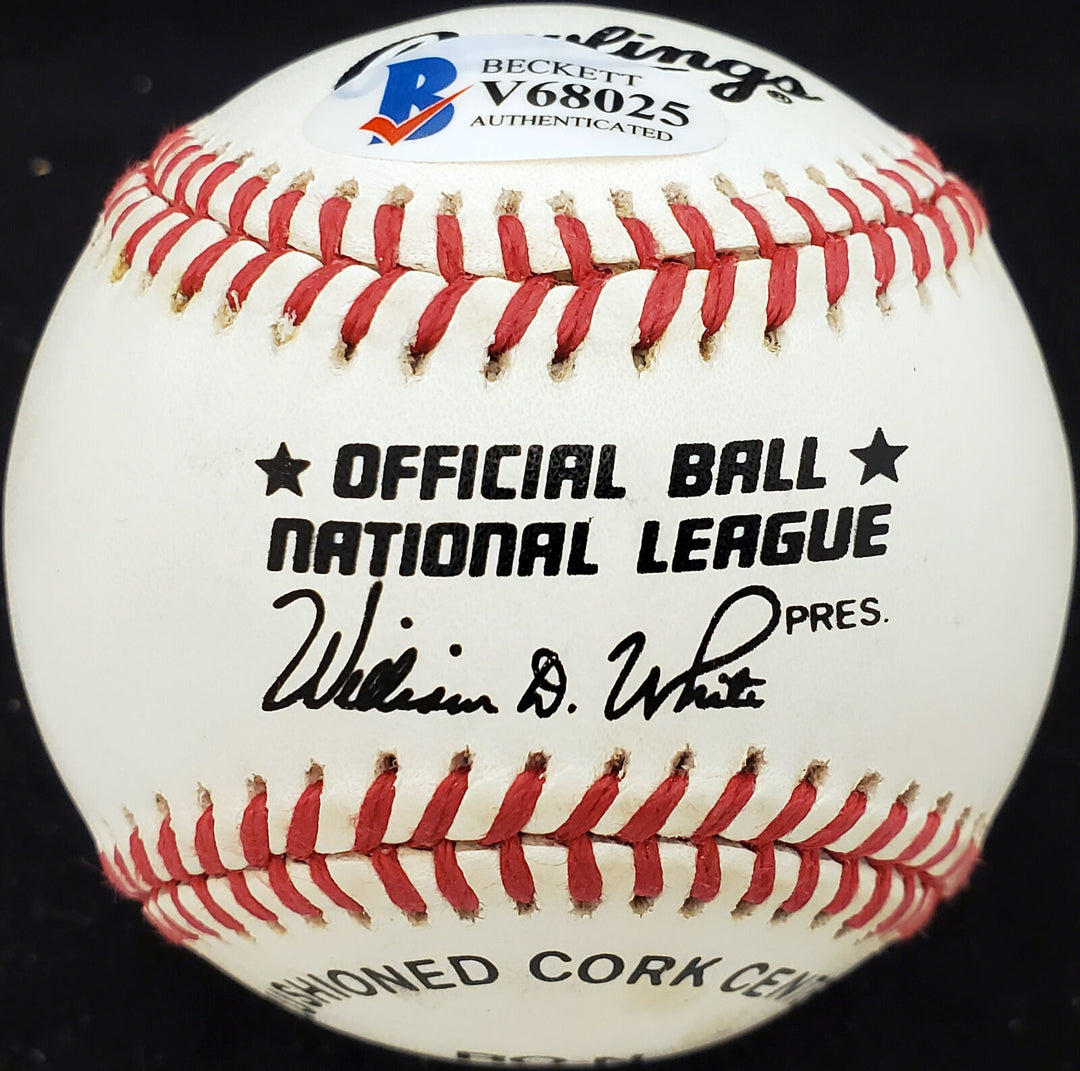 Dick Bartell Autographed Signed NL Baseball Giants "Starting SS" Beckett V68025 Image 5