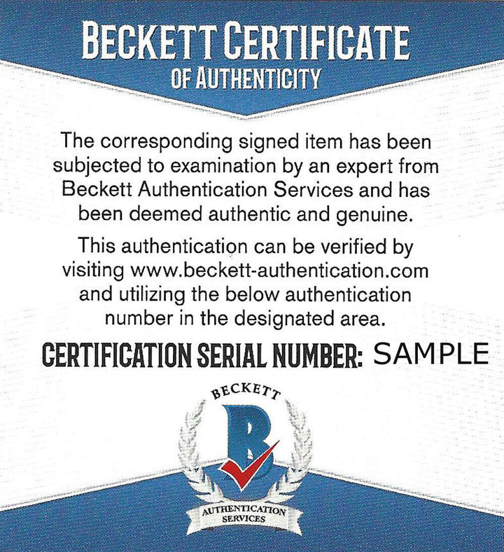 Dick Bartell Autographed Signed NL Baseball Giants "Starting SS" Beckett V68025 Image 8