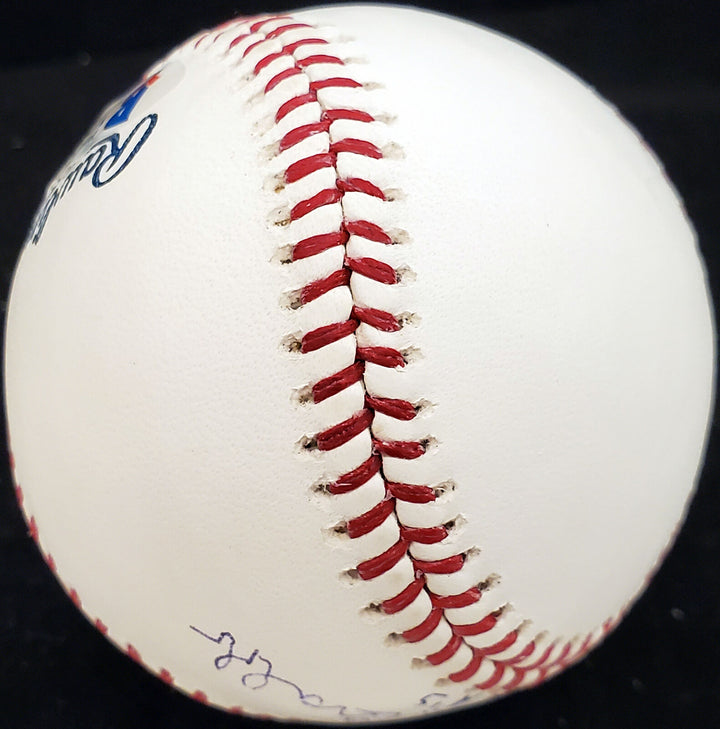 Les McCrabb Autographed Signed MLB Baseball A's "Phil. A's " Beckett V68224 Image 5