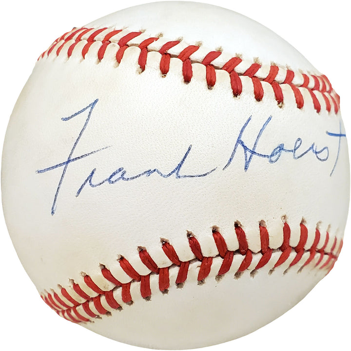 Frank Hoerst Autographed Signed NL Baseball Philadelphia Phillies Beckett V68225 Image 2