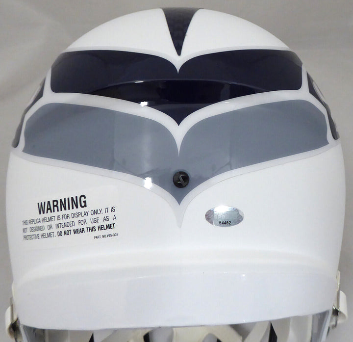 Tyler Lockett Autographed Seahawks White Full Size Speed Helmet (Smudge) 54452 Image 6