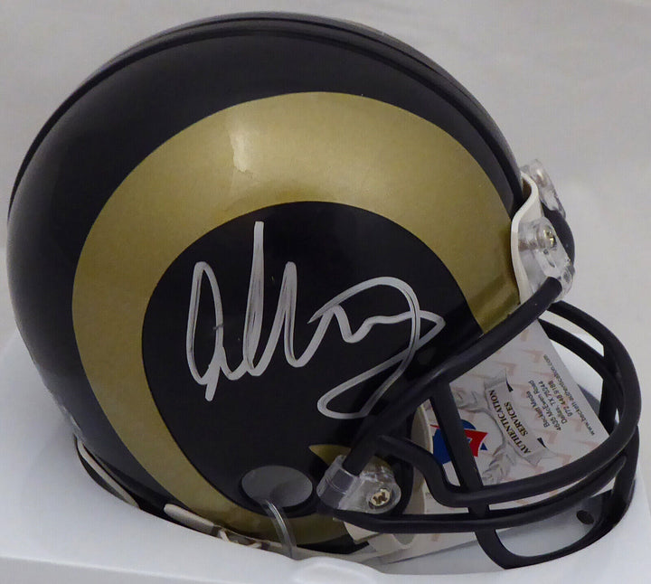 Todd Gurley Autographed Signed Rams Mini Helmet Beckett (Smudged) BAS #J87544 Image 1