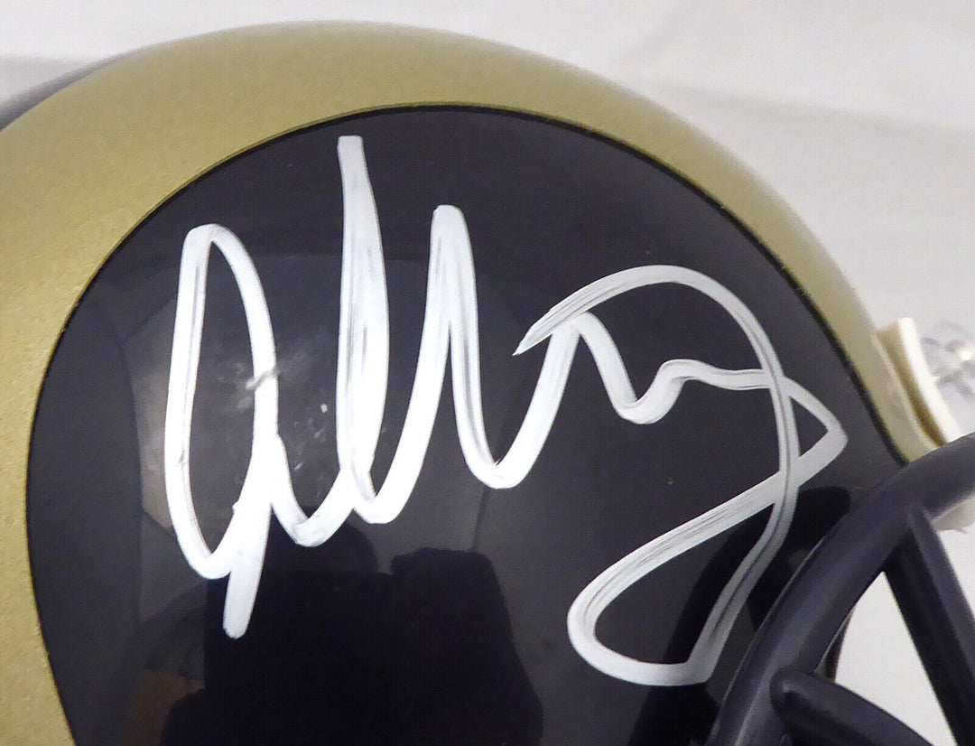 Todd Gurley Autographed Signed Rams Mini Helmet Beckett (Smudged) BAS #J87544 Image 2