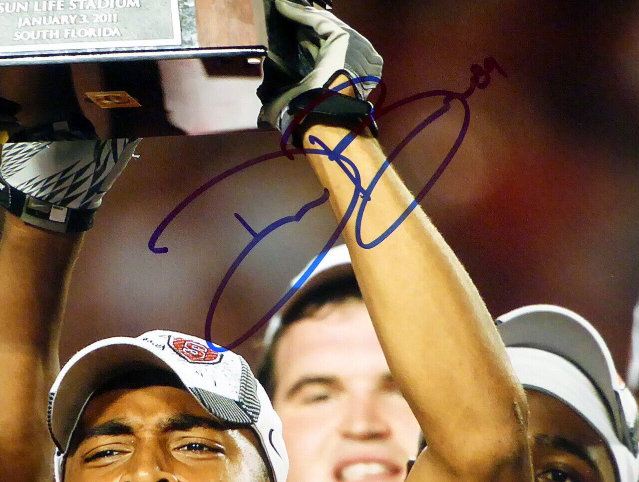 Doug Baldwin Autographed Stanford Cardinal 16x20 Framed Photograph