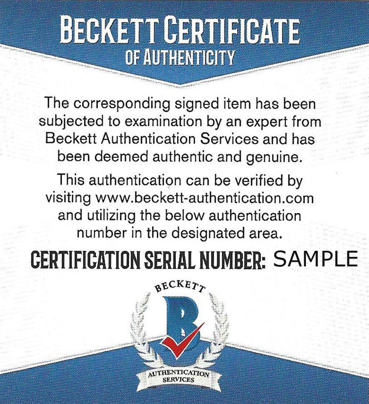 DALLAS COWBOYS CORNELL GREEN AUTOGRAPHED SIGNED BLUE JERSEY BECKETT 119723 Image 7