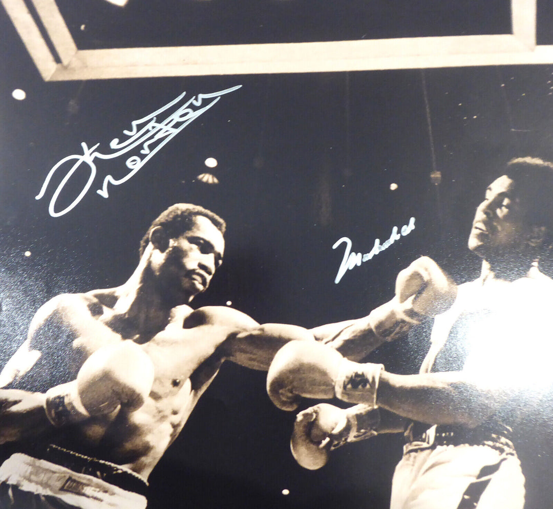 Muhammad Ali & Ken Norton Autographed Signed Framed 16x20 Photo Beckett A53365 Image 3